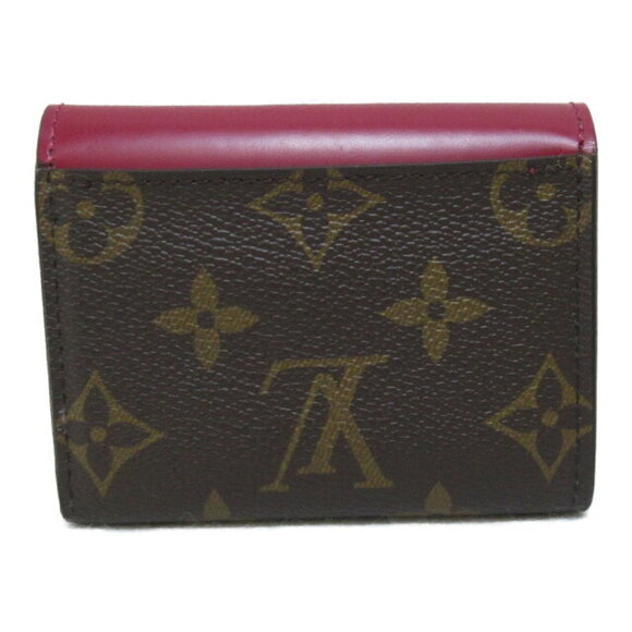Louis Vuitton Zoe Portefeuille Wallet Tri fold Canvas Brown - Picture 2 of 6